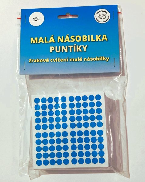 Malá násobilka PUNTÍKY - NOVÉ VYDÁNÍ
